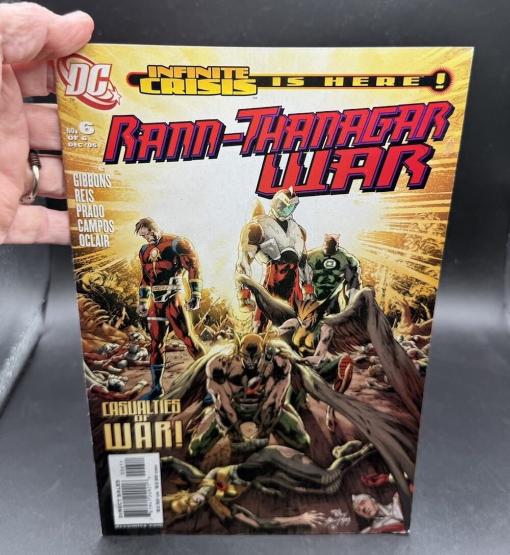 Rann Thanagar War #6 Of 6 Casualties of War DC Comics Comic Book 2005 Mint! -C